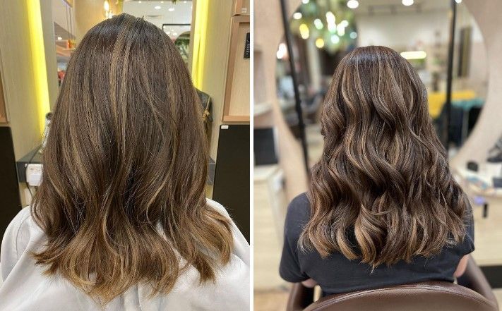 Highlights and deals balayage